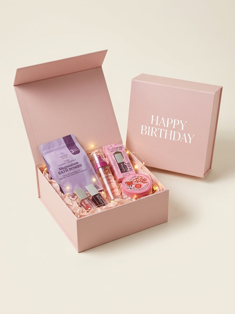 Luxurious Birthday Gift Box – Complete Spa & Skincare Set with Premium Beauty Essentials
